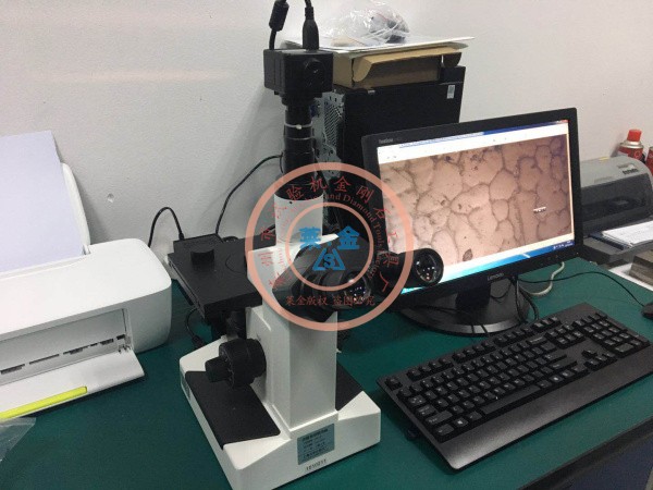 为浙江余姚市客户安装调试4XCCT金相显微镜图像处理系统